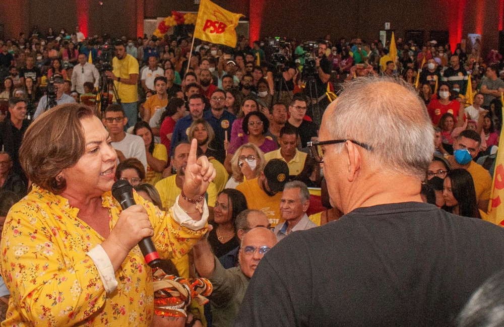 Candidata pela primeira vez, Dona Neuma demonstrou humildade com resultados positivos em pesquisas