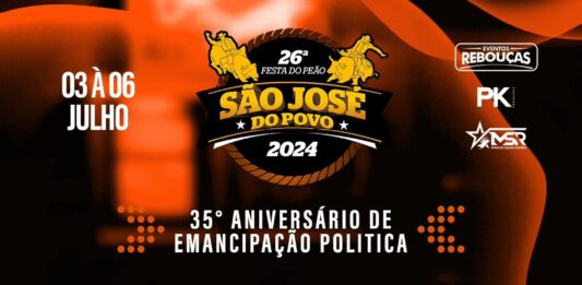 Celebre em Grande Estilo: 26ª Festa do Peão e 35º Aniversário de São José do Povo regional mt